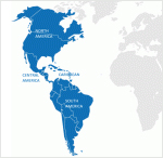 Processus régional Amériques - aperçu géographique